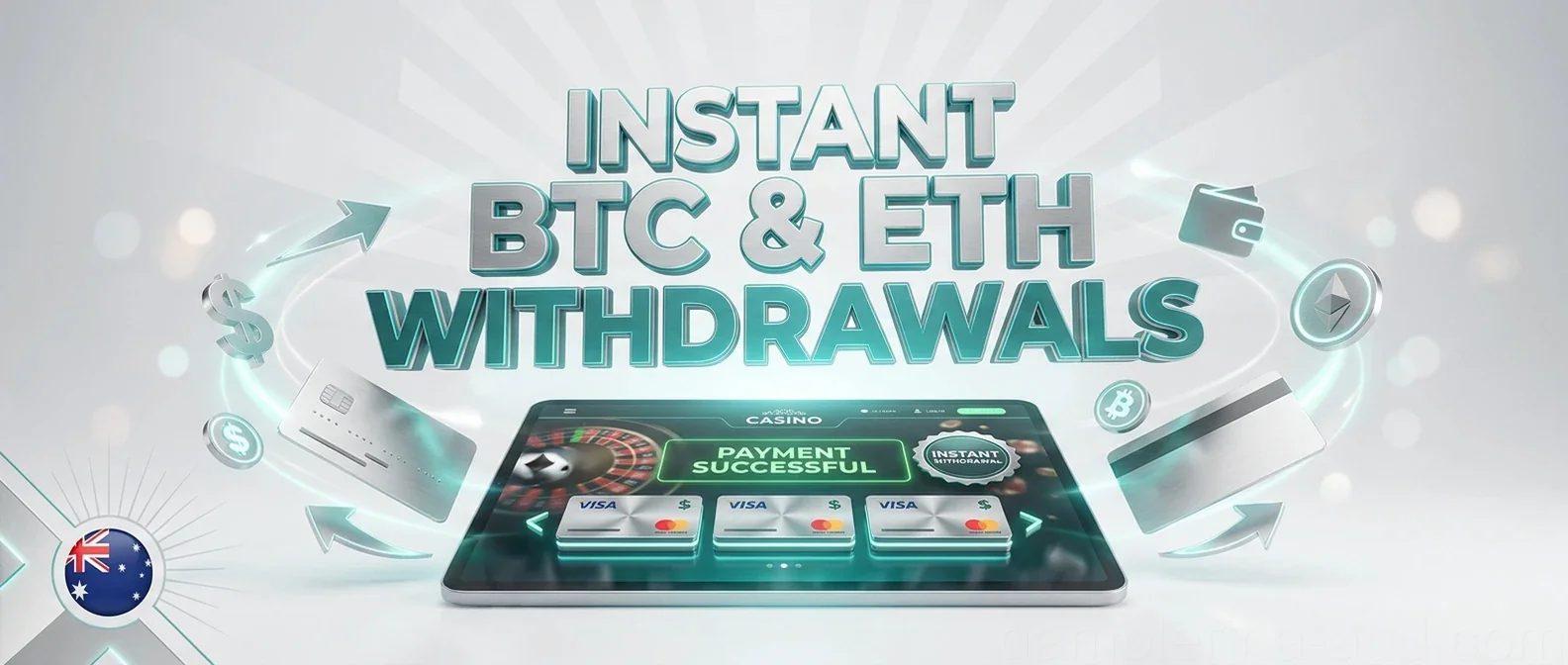 Instant BTC & ETHWithdrawals